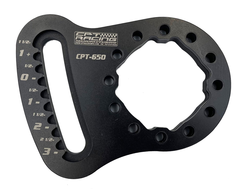 3/4" THICK SPLIT SINGLE SIDE STEEL PINION PLATE - Part#: CPT-650