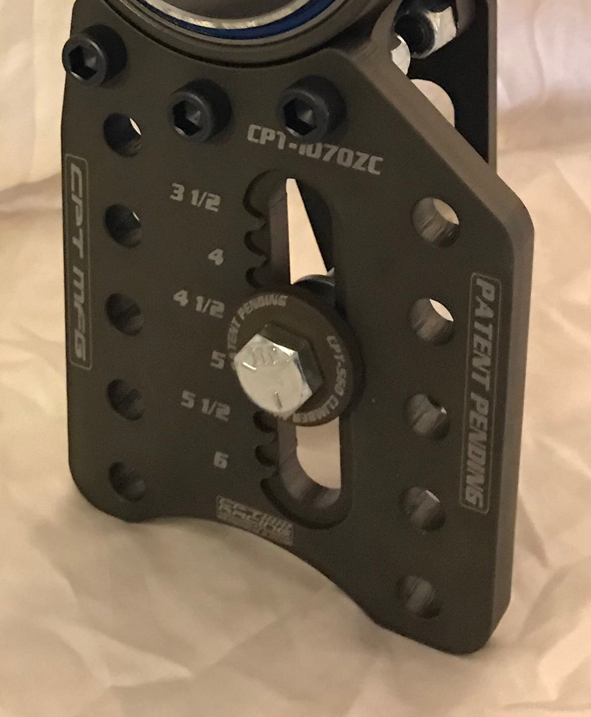 ZERO CLIMBER INDEX BOTTOM SHOCK PLATE - Part#: CPT-1011ZC