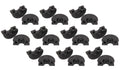 14mm Shock Collar Shim Kit 3/4in 10pk