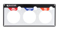 3 Gauge Panel Plate OP/WT/OT