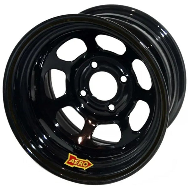 Wheel 13x8 3in 4.50in BC Black w/Bead Humps