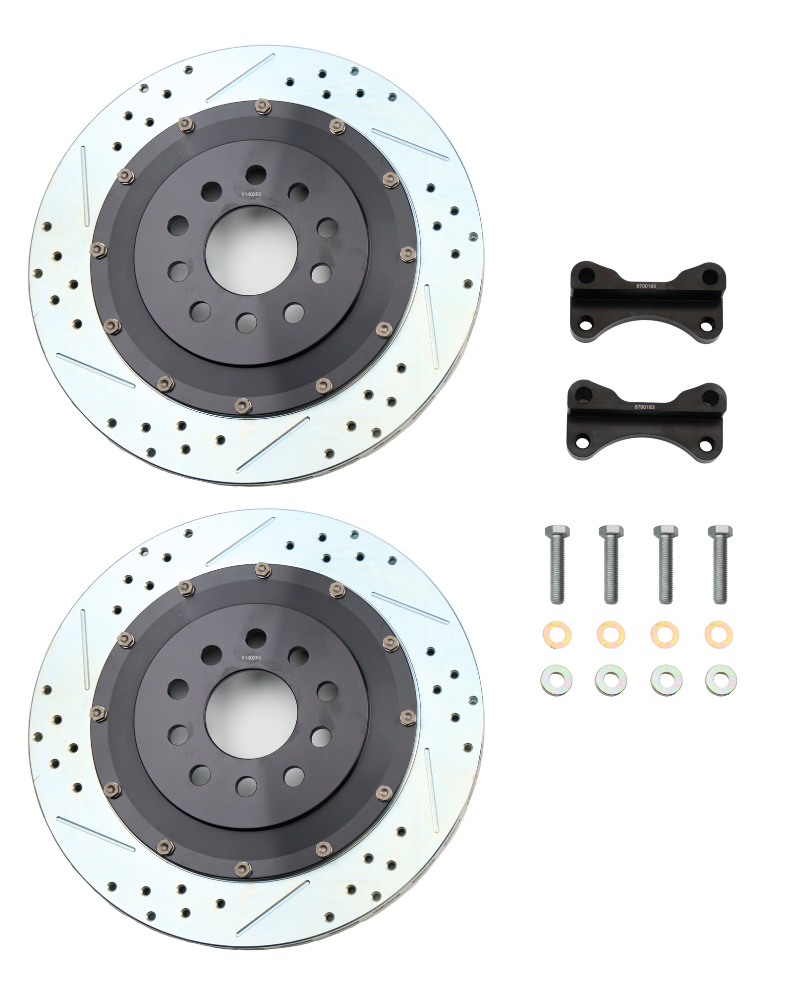 05-10 Mustang Eradispeed Plus 2 Rear Brake Kit