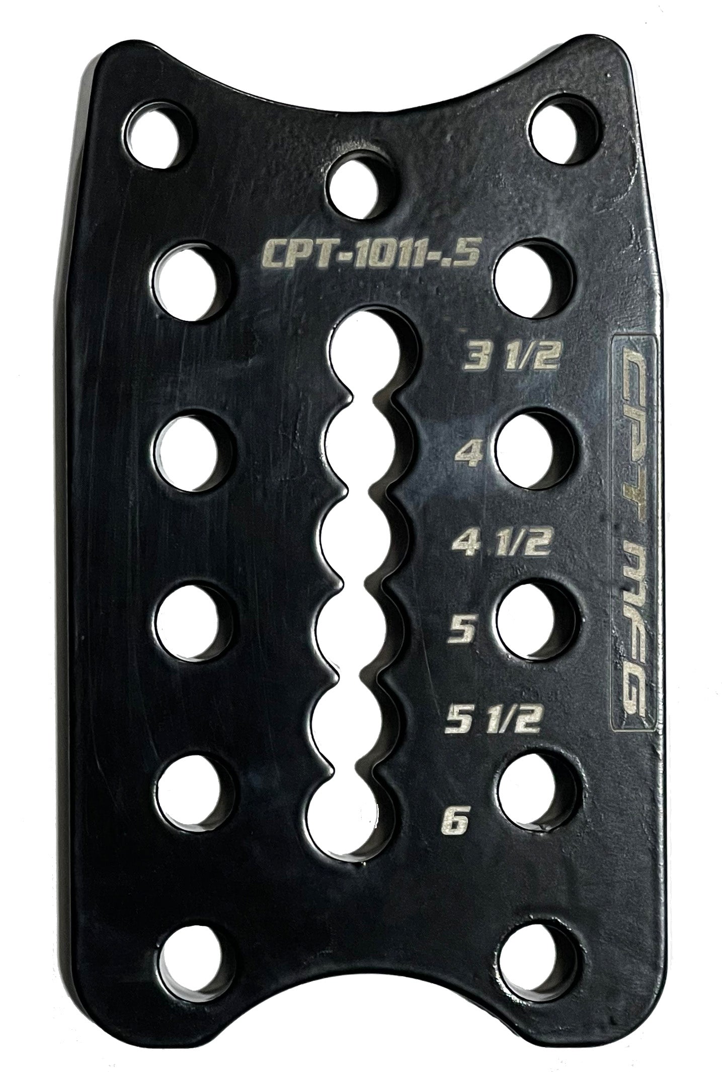 1/2" STANDARD BOTTOM SHOCK PLATE - Part#: CPT-1011-.5