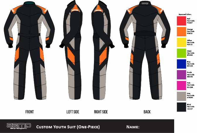 RS Customs Zamp Youth Suit