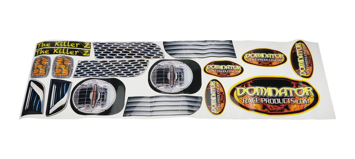 Graphics Headlight 81 Z-28 Camaro Killer Z