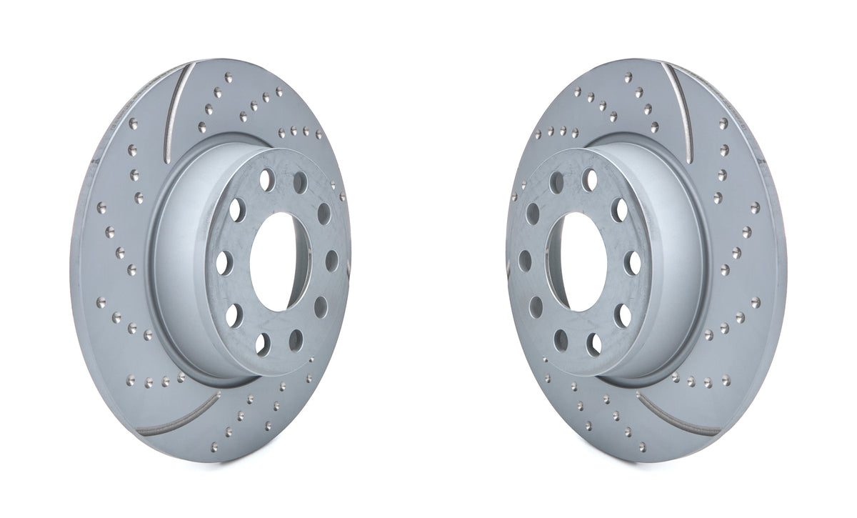 Brake Rotor Kit Turbo Rear Volkswagen Golf