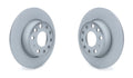 Brake Rotor Set Rear Audi / Volkswagen