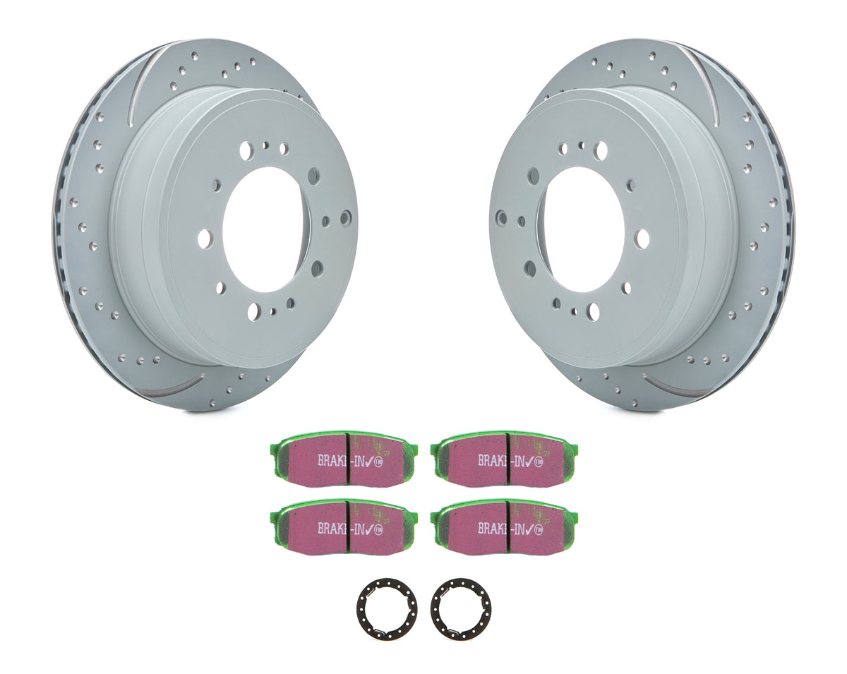 Brake Rotor & Pad Kit Greenstuff Toyota/Lexus