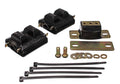 SBC Motor & Trans Mount Kit Zinc Finish Black