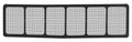 Nose Screen Lower 3/16in Black ABC NextGen