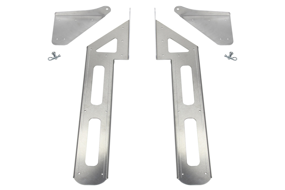 Aluminum Hood Hinge Kit Extended Pair