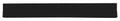 Deck Lid Filler Panel Black Stock Car