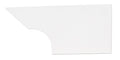 Qtr Panel High Impact Plastic White Left