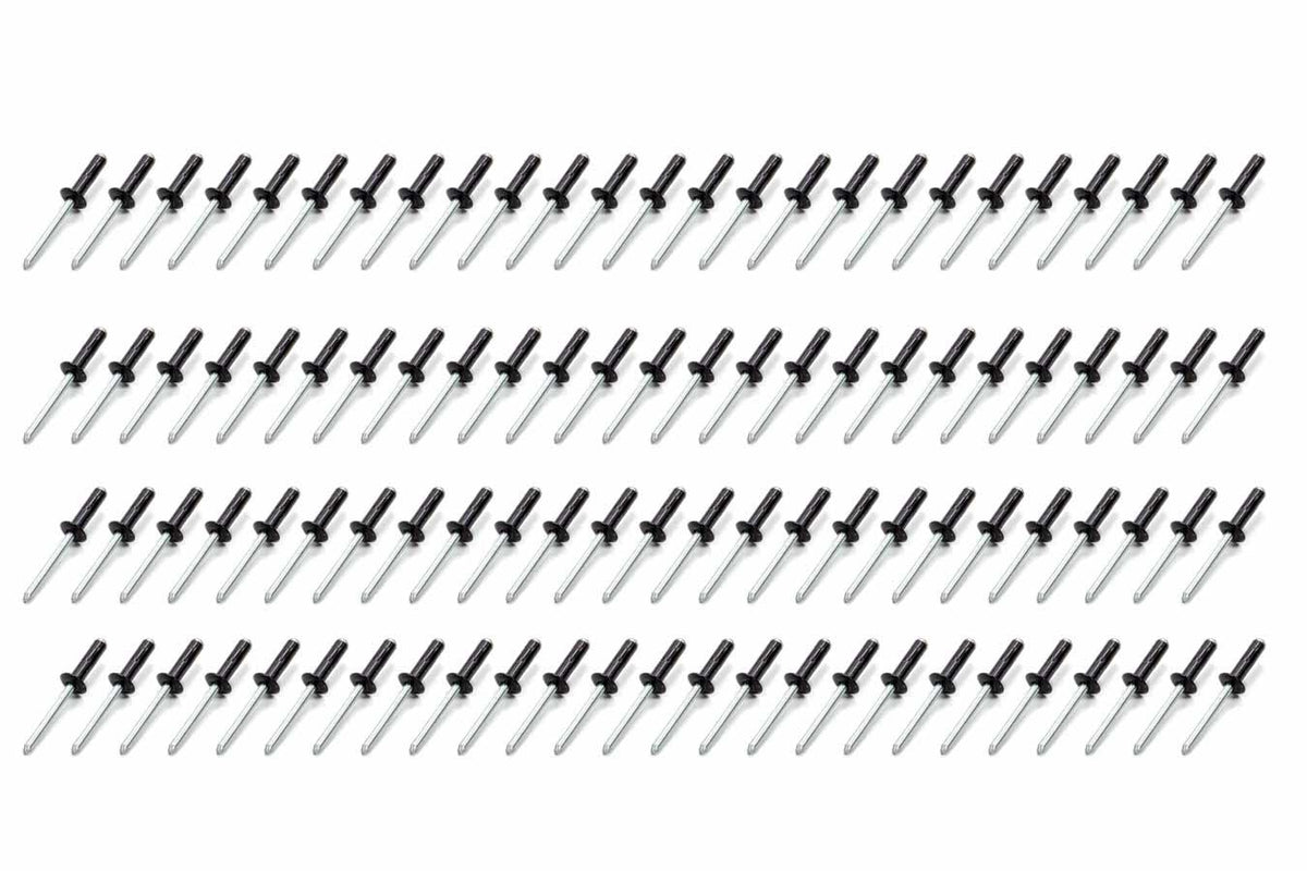 Sm Hd Rivet Black Multi -grip 100pk