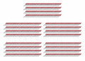 Sml Hd Rivet Red Multi-Grip 500pk