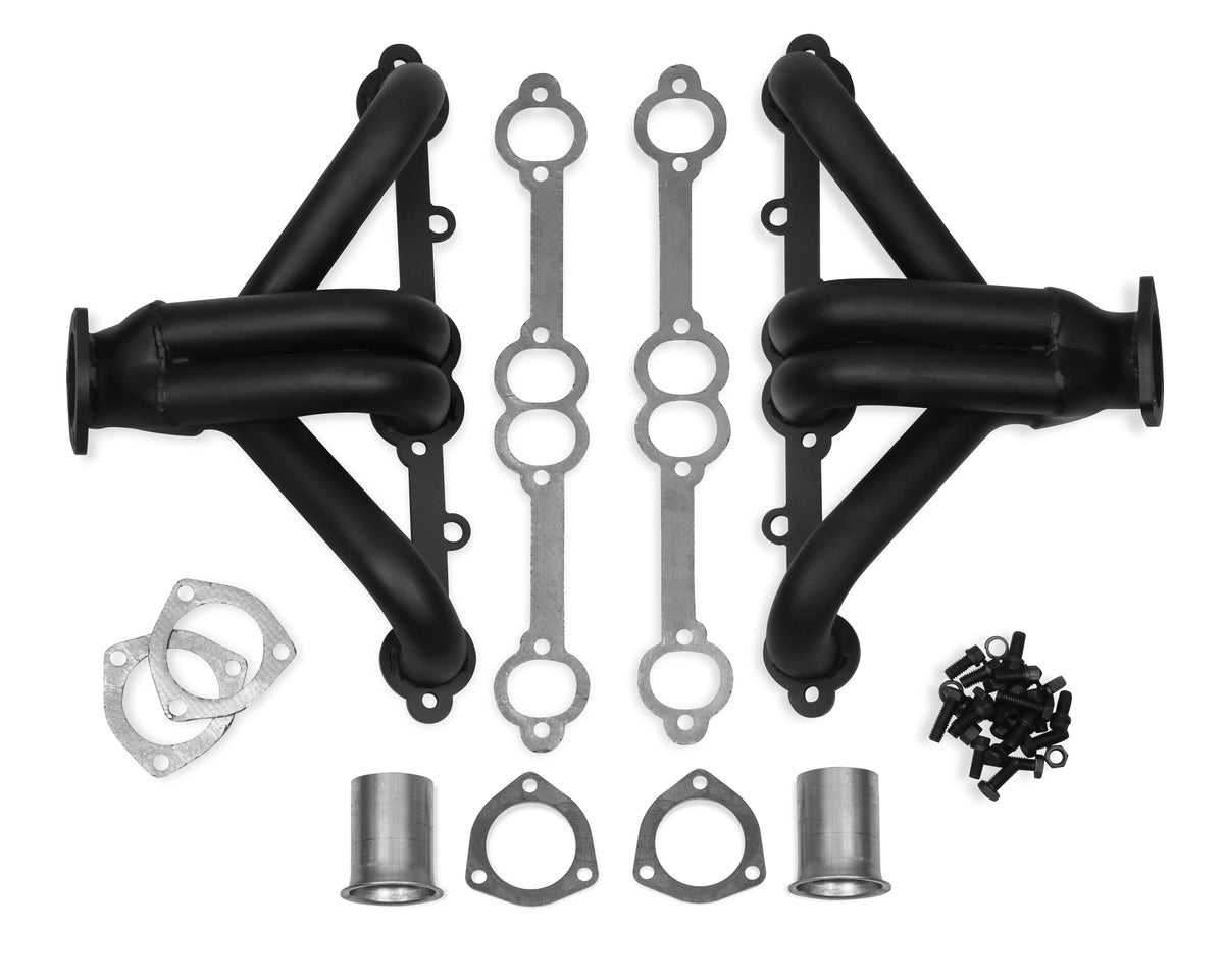 SBC Block Hugger Headers
