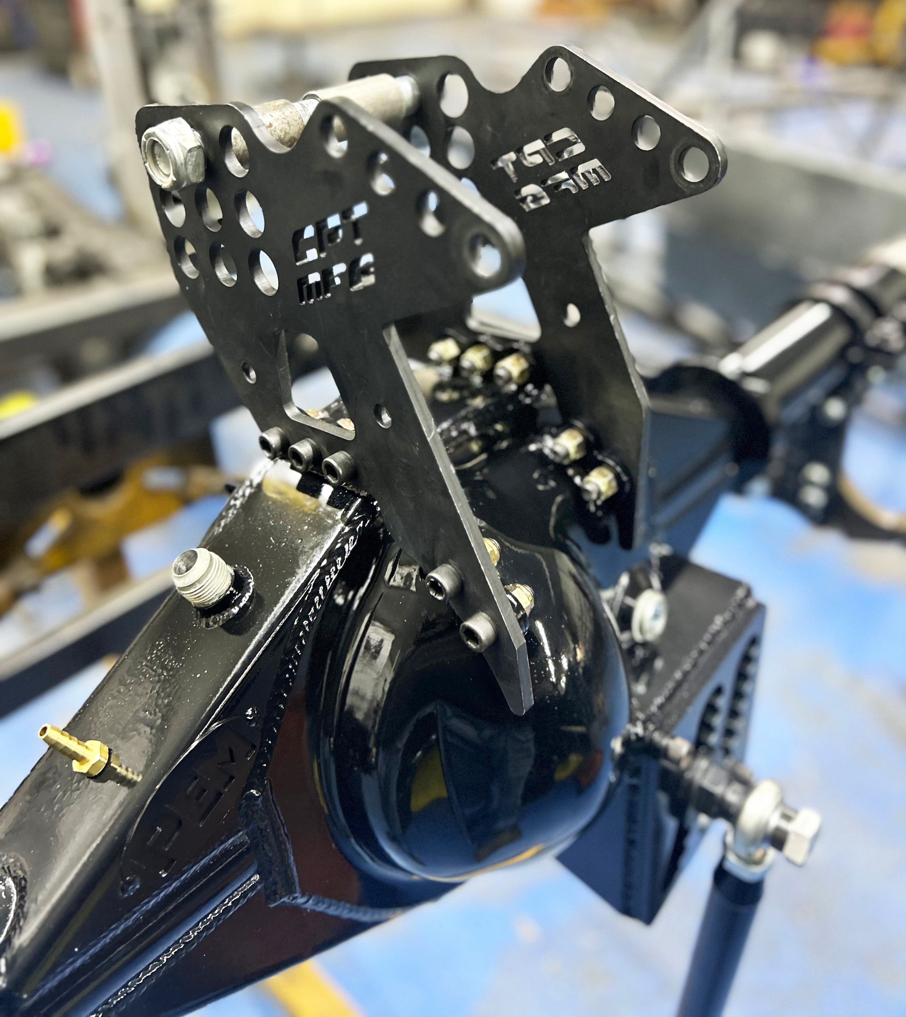 FORD 9" BOLT ON PULL BAR BRACKETS 1”-3” FORWARD OFFSET (Pair) - Part#: CPT-813