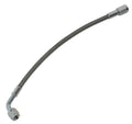 4an PTFE Hose Assembly Str x 90-Deg 10in Long
