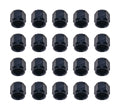 8an Str Crimp Fitting w/Collar & PIN  20PC