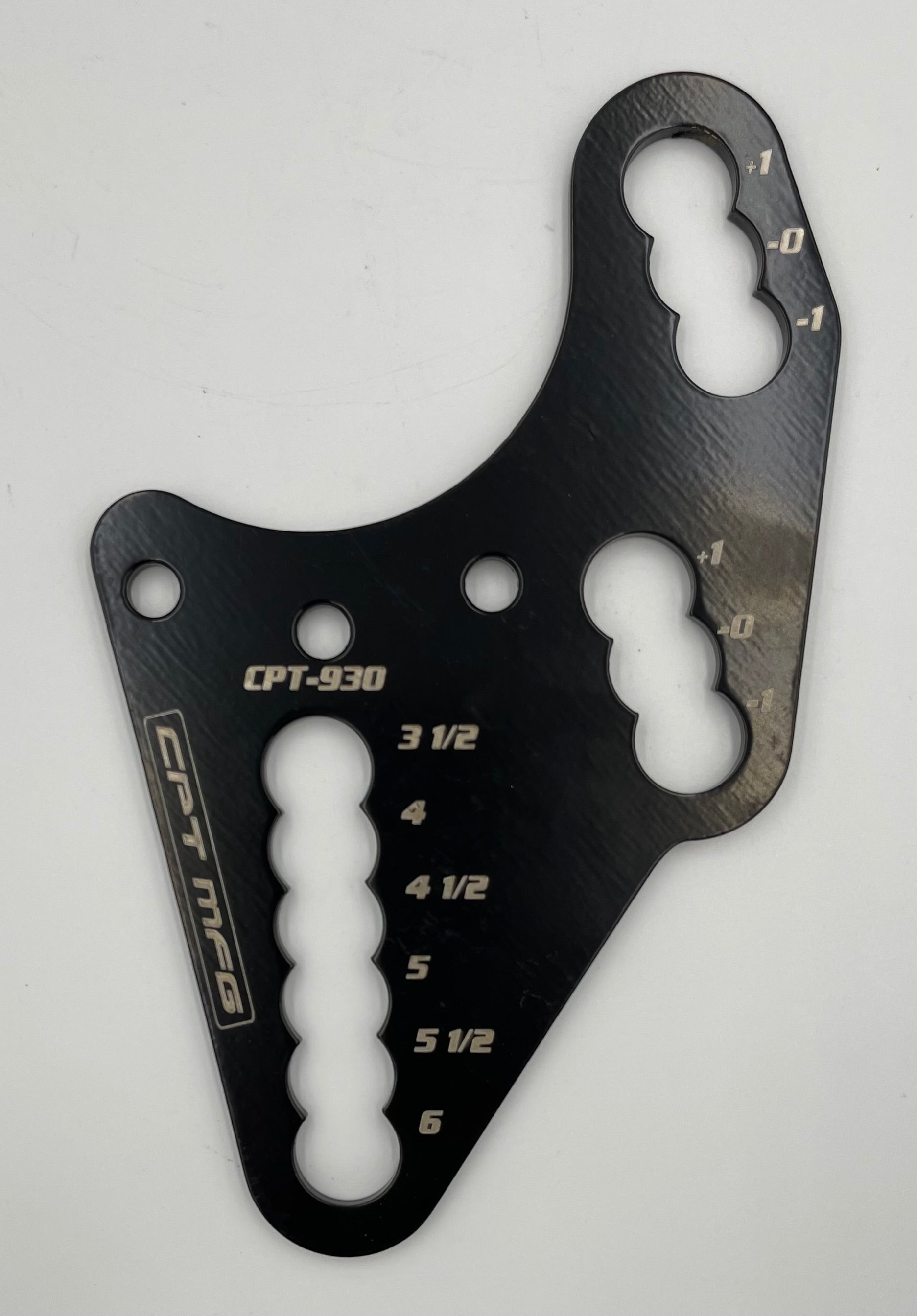 3/16" CENTER PULL /  UPPER HOLE 2 LINK PLATE - Part#: CPT-930