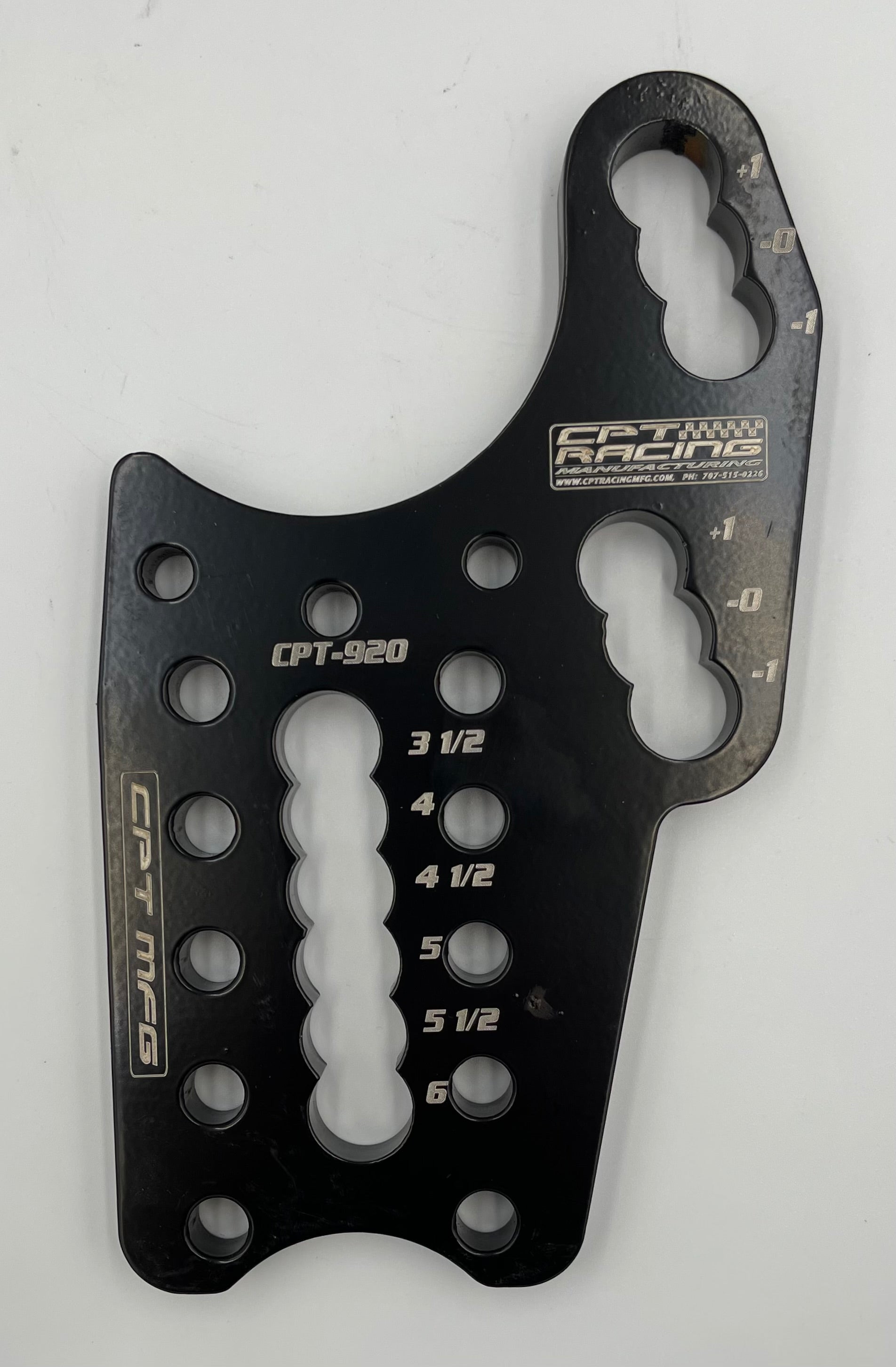 1/2" CENTER PULL / UPPER HOLE 2 LINK PLATE - Part#: CPT-920