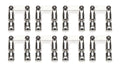Sportsman Solid Roller Lifter Set SBF .875 Dia