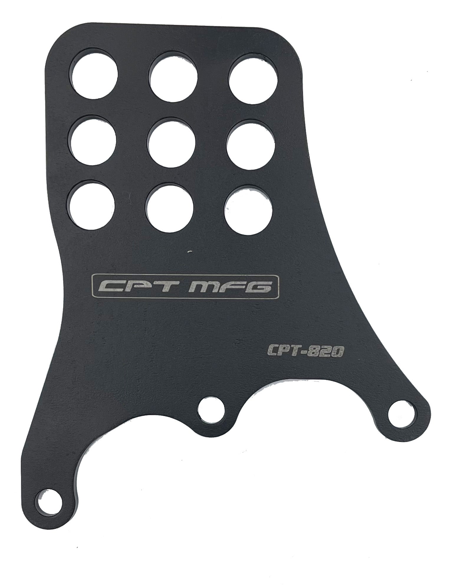 LOW PROFILE  1"-3" SET BACK OR FORWARD QUICK CHANGE PULL BAR BRACKETS (Pair) - Part#: CPT-820