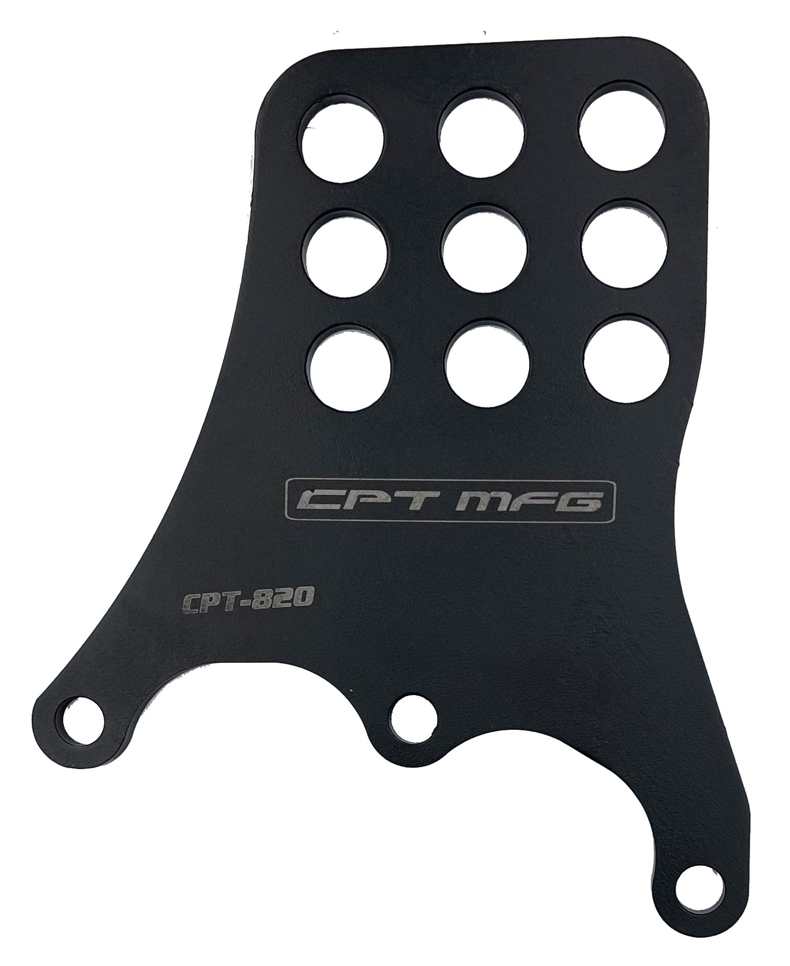 LOW PROFILE  1"-3" SET BACK OR FORWARD QUICK CHANGE PULL BAR BRACKETS (Pair) - Part#: CPT-820
