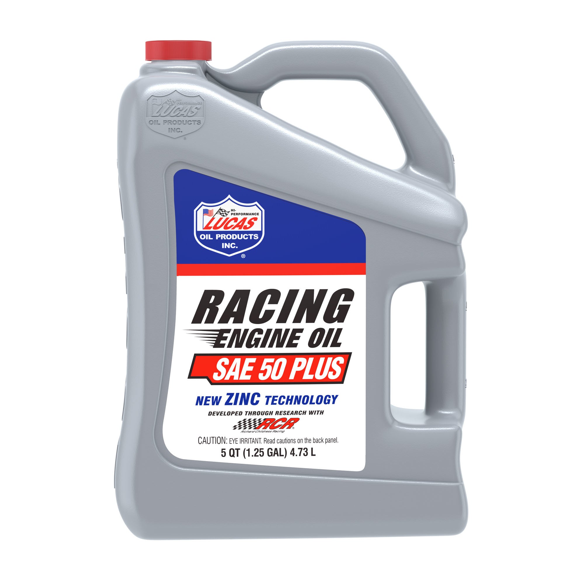 50 Plus Racing Motor Oil 5 Quart Bottle