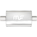 Stainless Muffler 3in Center In/Out