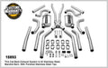 64-67 GM A Body 2.5in Dual Exhaust System
