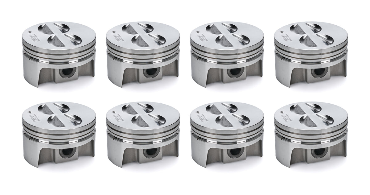 SBC PowerPak FT Piston Set  4.011 Bore  GM 604