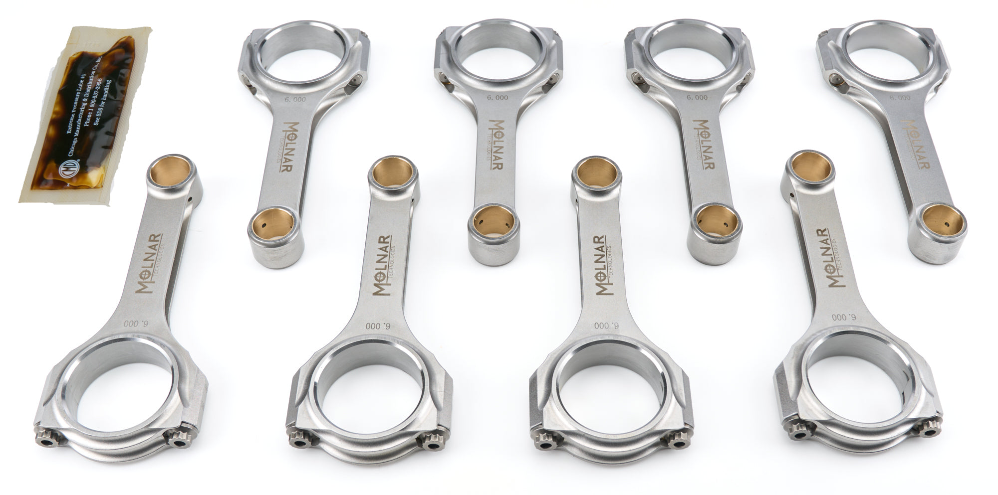 6.000 H-Beam Rod Set SBC