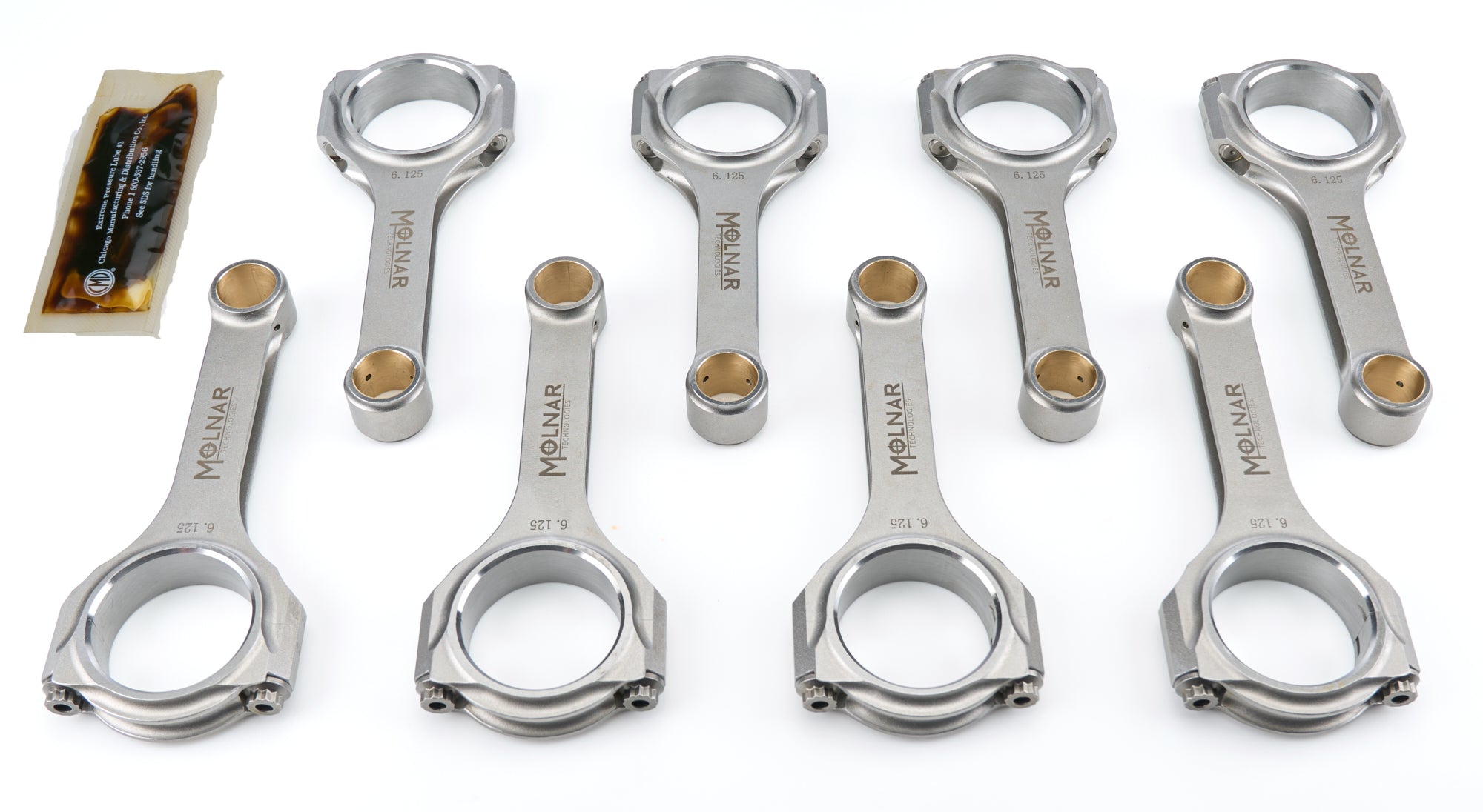 6.125 H-Beam Rod Set LS Power adder Series