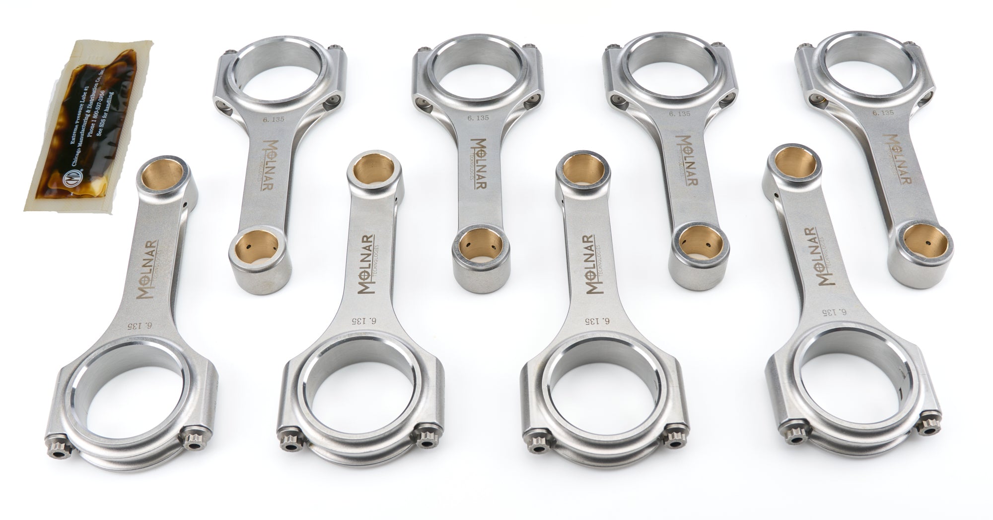 6.135 H-Beam Rod Set BBC Power Adder Series