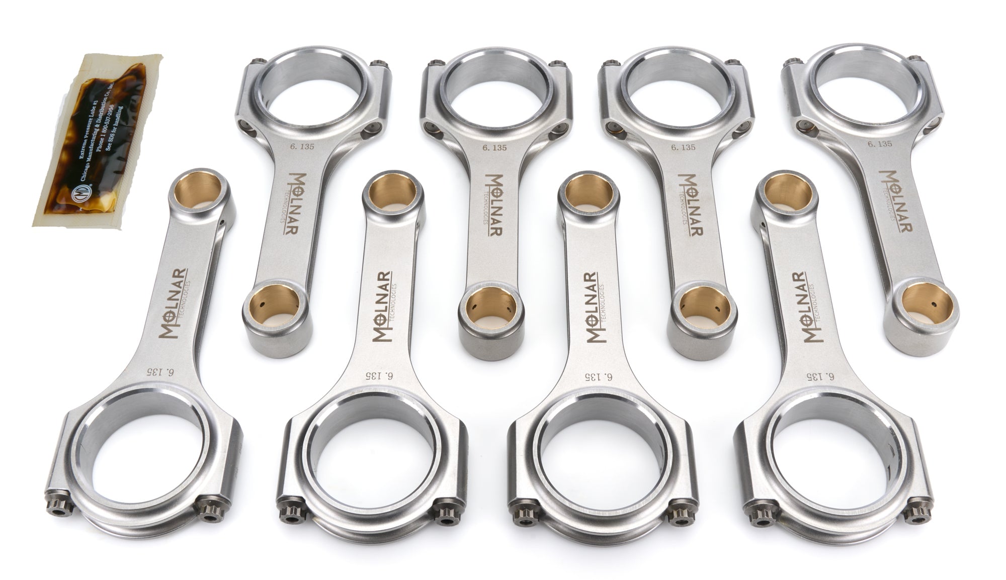 6.135 H-Beam Rod Set BBC