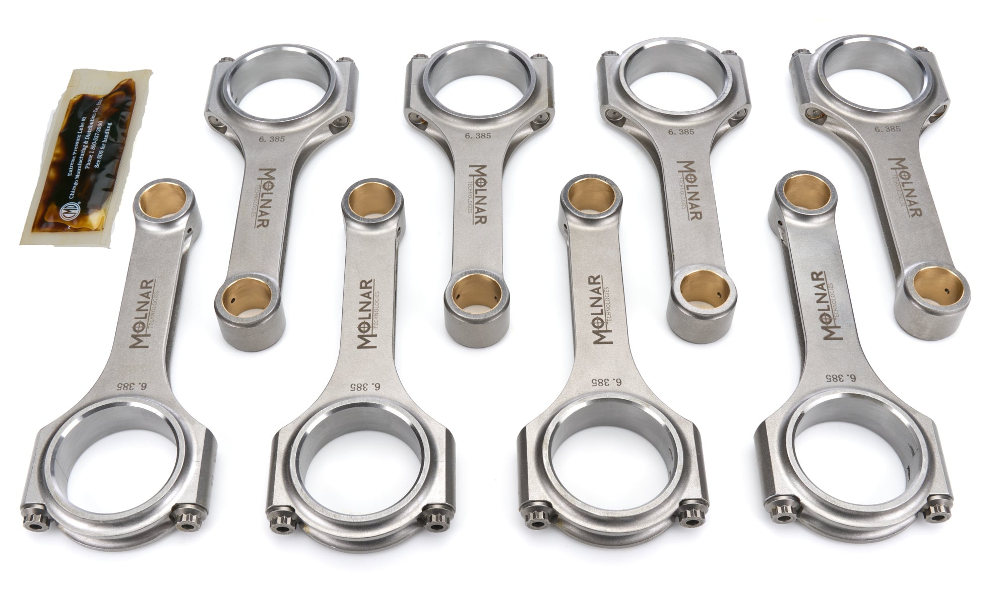 6.385 H-Beam Rod Set BBC Power Adder Series