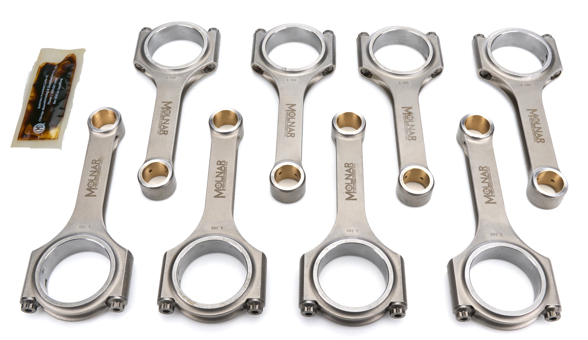 6.200 H-Beam Rod Set Gen-III 6.4L Hemi