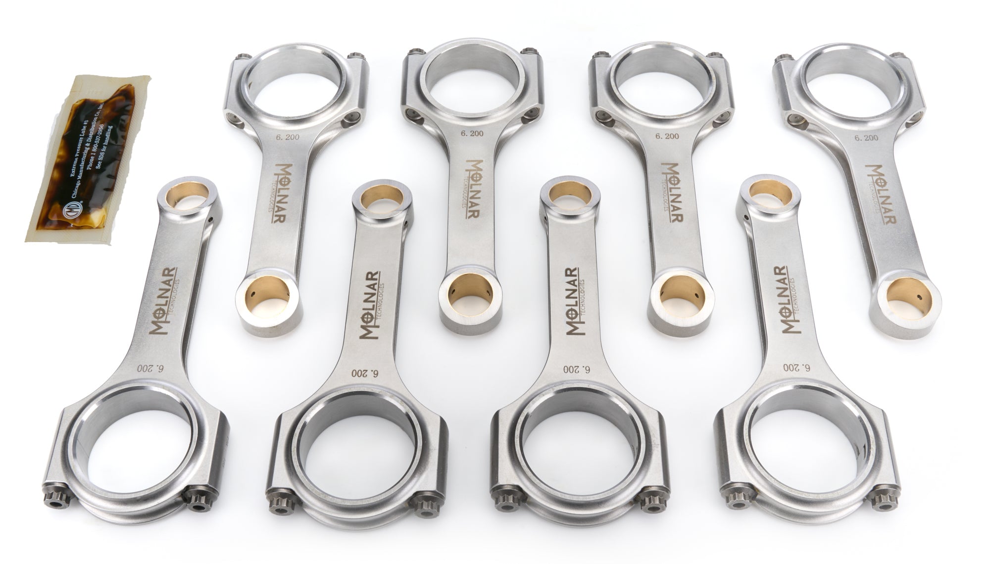 6.200 H-Beam Rod Set Gen-III Hemi Hellcat