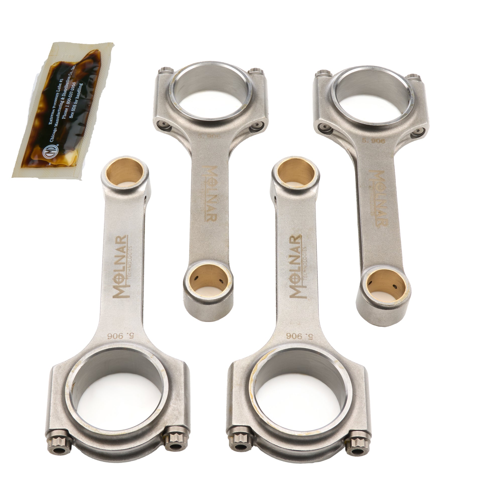 5.906 H-Beam Rod Set Mitsubishi 4G63 Gen-2