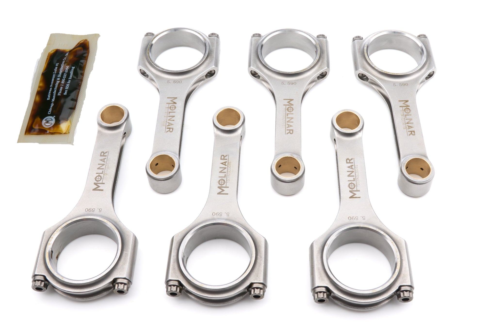 5.590 H-Beam Rod Set Toyota 2JZ-GTE Turbo