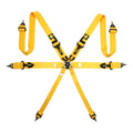 Corsa Harness 6 Point 3x3x2 Yellow Clip in Cam