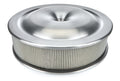 16in Alum. Air Cleaner - Low Profile 7-5/16 Neck
