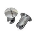 Moroso Quick Fastener Oval 7/16 x .450  Aluminum