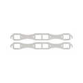 Alum. Exhaust Gasket Set BBM w/Rect. Ports