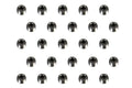 1/4 Pipe Plug (25pk) Hex Socket