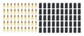 Ring Terminal #8 14-16 Ga w/Heat Shrink 50pk