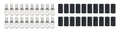 Ring Terminal 1/4in 8 Ga w/Heat Shrink 20pk