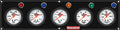 5 Gauge Panel OP/WT/OT/FP15/WP Black