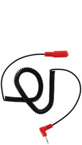 Adapter Cable 1/8in Male 1/8in Female Coil Cord